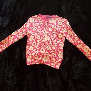 Floral Print Cradigan